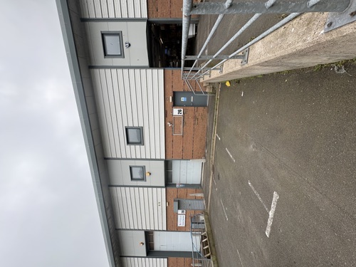 outside of Unit 26, Twechar Green