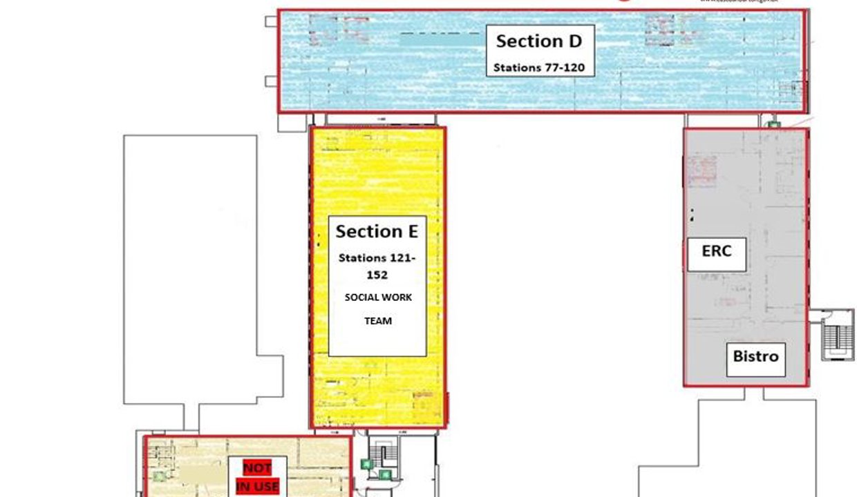 main building layout - first floor