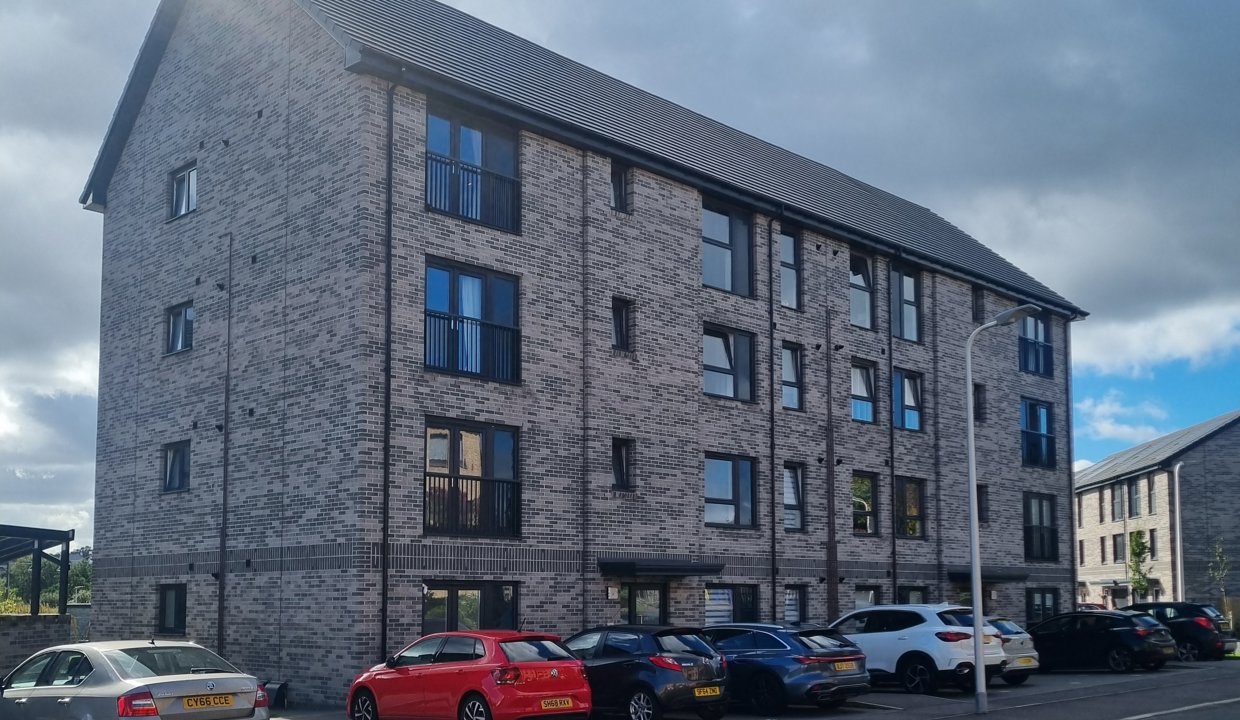 South Crosshill – Affordable flats provided by Loretto Housing Association as part of the development at South Crosshill in Bishopbriggs