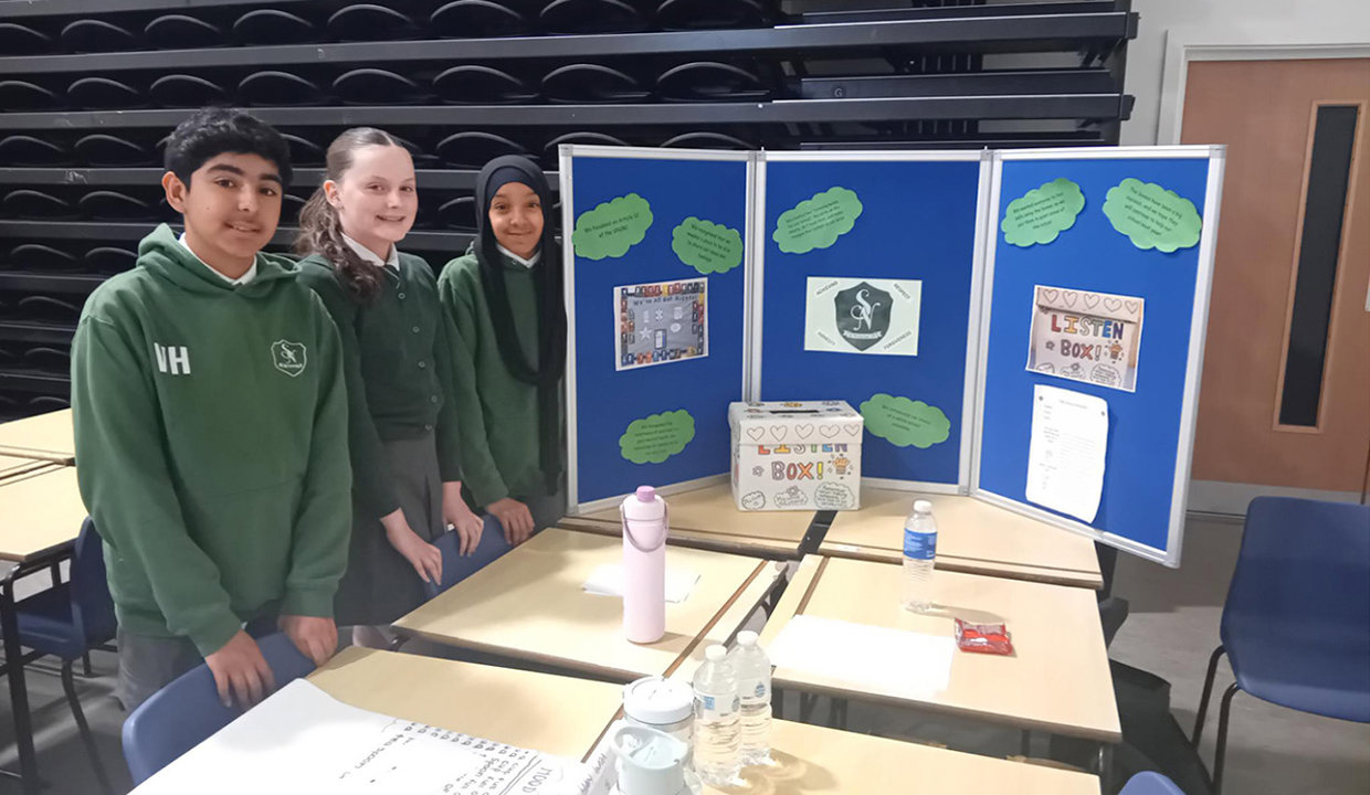 Pupils from St Nicholas’ Primary in Milngavie at the showcase