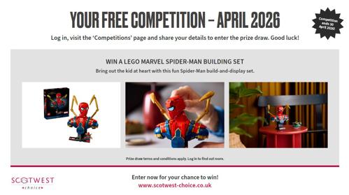 Lego marvel building set