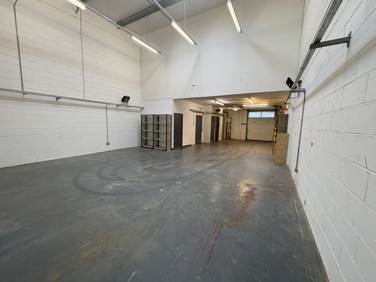 inside Unit 26, Twechar Green